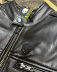 Leather Motorcycle Jacket Protective Reaper | Armored AAA