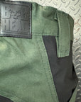 BOBHEAD Pantalon Cargo Noir/Vert