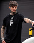BOBHEAD Tech t-shirt Burnout black
