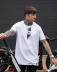 BOBHEAD Tech t-shirt Burnout white