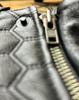 Motorcycle Cut Reaper Leather Black