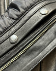 Motorcycle Cut Reaper Leather Black