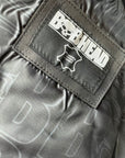 Motorcycle Cut Alpha Hex Leather & Denim