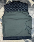 Motorcycle Cut Alpha Hex Leather & Denim