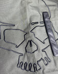 Motorcycle Cut Alpha Hex Leather & Denim