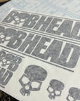 BOBHEAD Decals Tank
