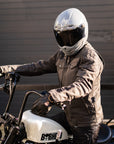 Motorcycle Jacket Protective Textile Racer WP | Armored AAA