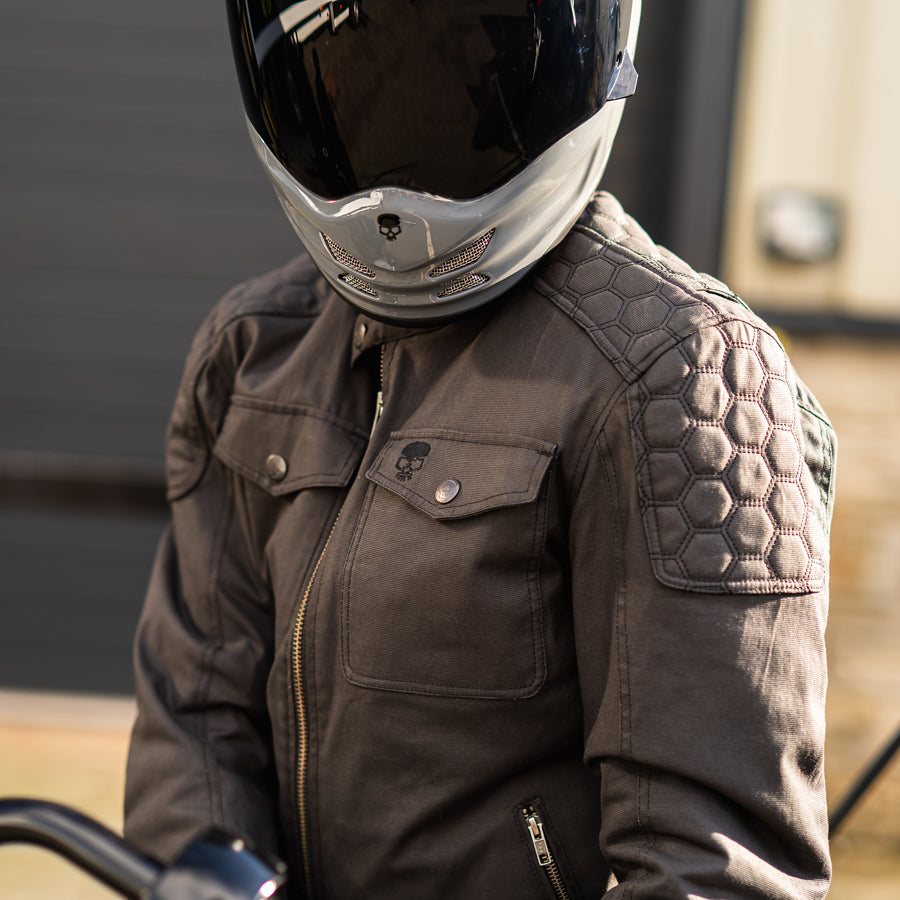 Motorcycle Jacket Protective Textile Racer WP Armored AAA – BOBHEAD