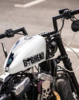 BOBHEAD 1.25" Hooligan Motorcycle Handlebars – Gloss Black | Made in the UK