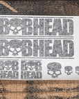 BOBHEAD Vehicle Grade Vinyl Sticker Pack