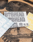 BOBHEAD Vehicle Grade Vinyl Sticker Pack