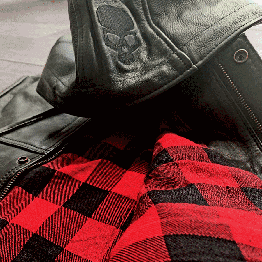 Skull 2025 leather jacket