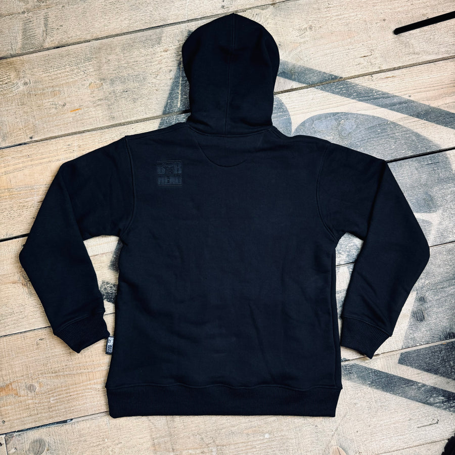 BOBHEAD Casual Hoodie Pullover All Black Reaper