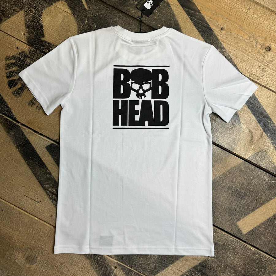 T-shirt blanc technique BOBHEAD OG