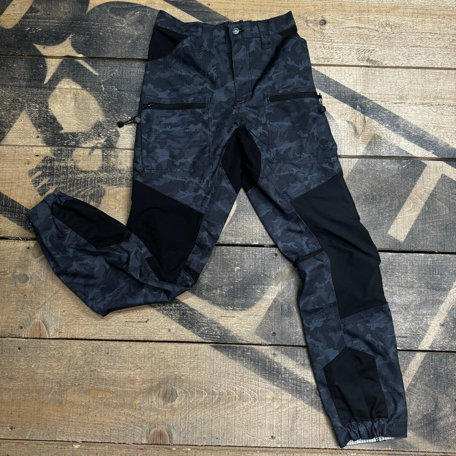 BOBHEAD Pantalon Cargo Noir/Vert