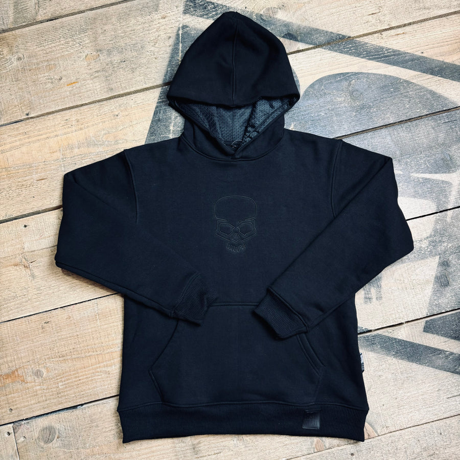 BOBHEAD Casual Hoodie Pullover All Black Reaper