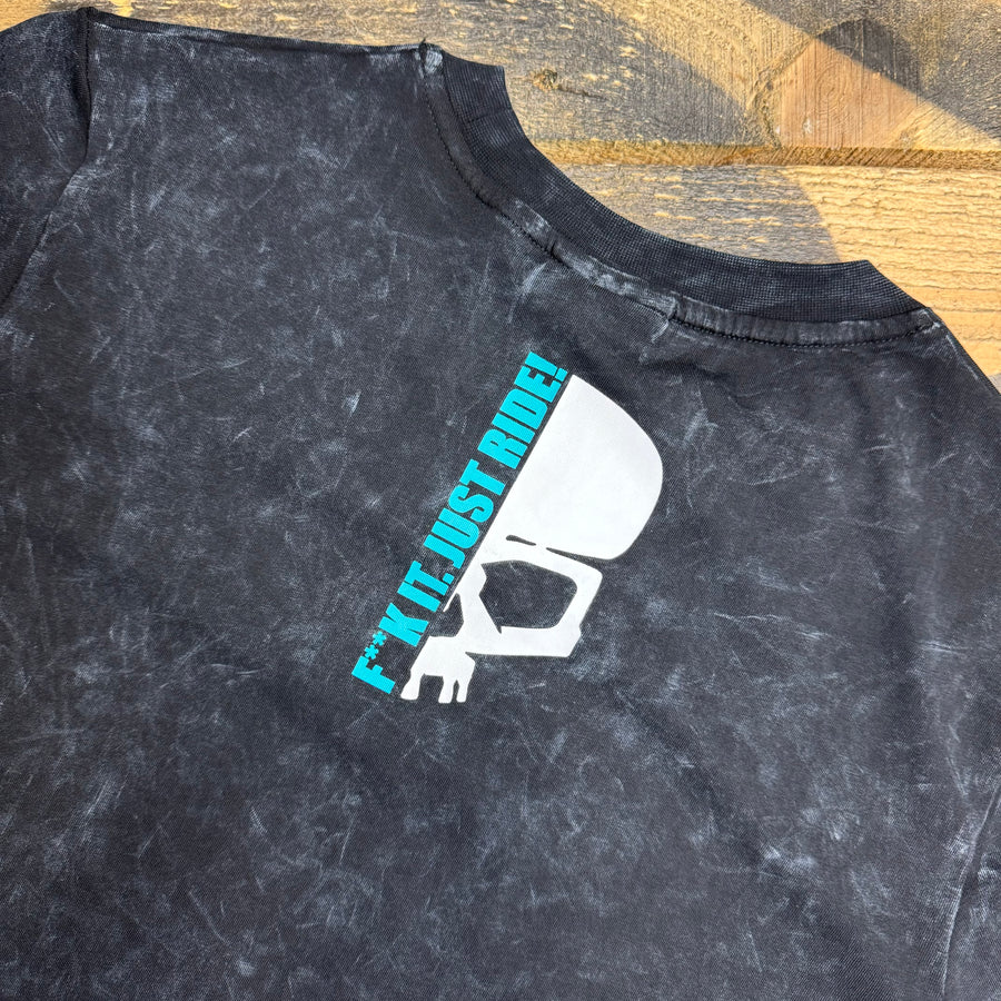 BOBHEAD Tech Tee Aqua Skull