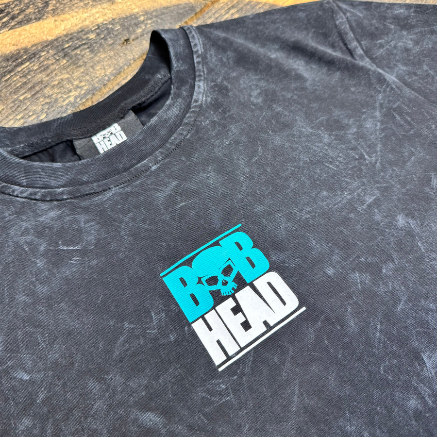 BOBHEAD Tech Tee Aqua Skull