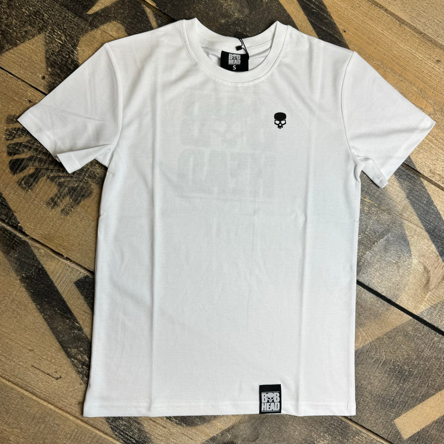BOBHEAD OG Tech White T-Shirt