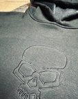 BOBHEAD Casual Hoodie Pullover All Black Reaper