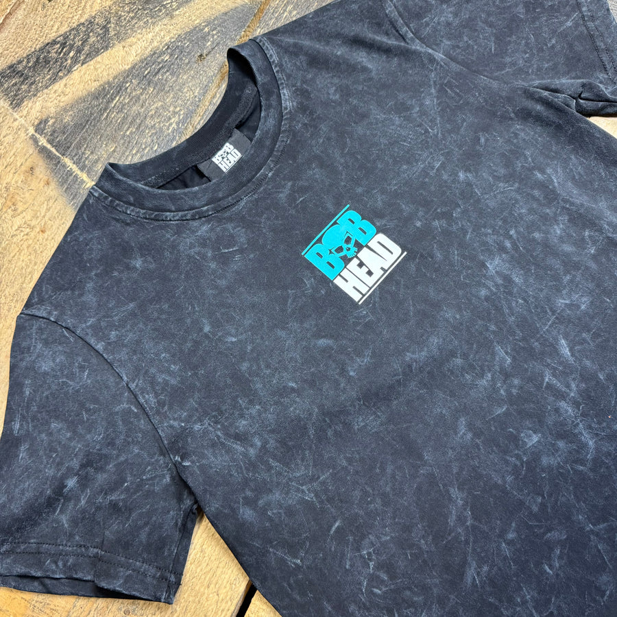 BOBHEAD Tech Tee Aqua Skull