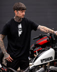 BOBHEAD Tech t-shirt Burnout black