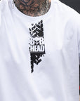 BOBHEAD Tech t-shirt Burnout white