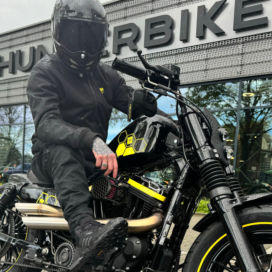 bobber motorcycle helmets uk Motorbike Harley Jet Helmet ECE Approved Open Face Crash Chopper Cruiser Half Poilt Helmet with Dual Visor and Knee Pads for Adult THE BRAND NEW BENDA MOTO