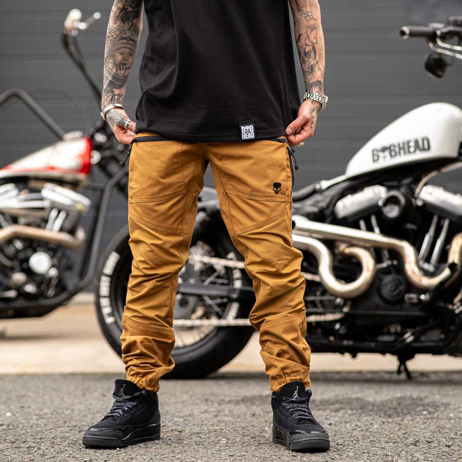BOBHEAD Casual Cargo Combat Camel