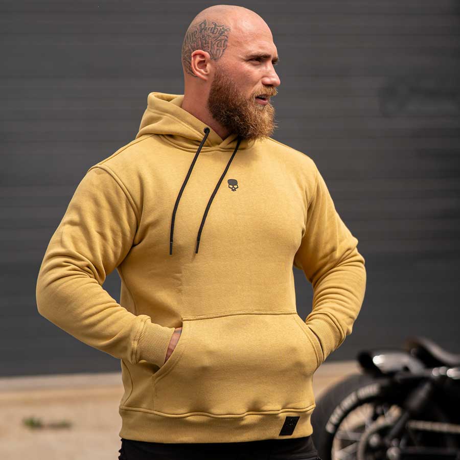 BOBHEAD Casual Hoodie Camel