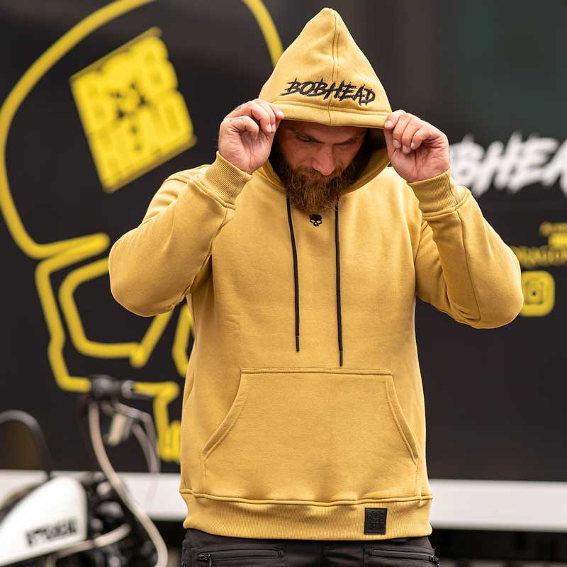 BOBHEAD Casual Hoodie Camel
