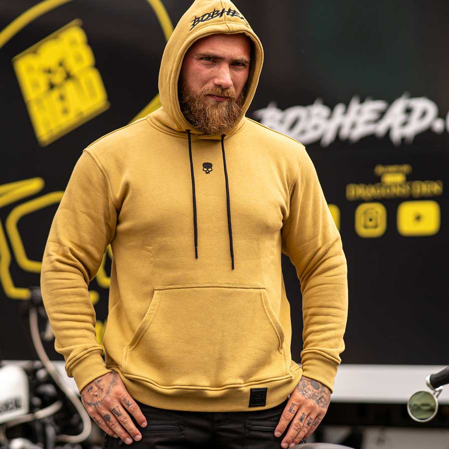 BOBHEAD Casual Hoodie Camel