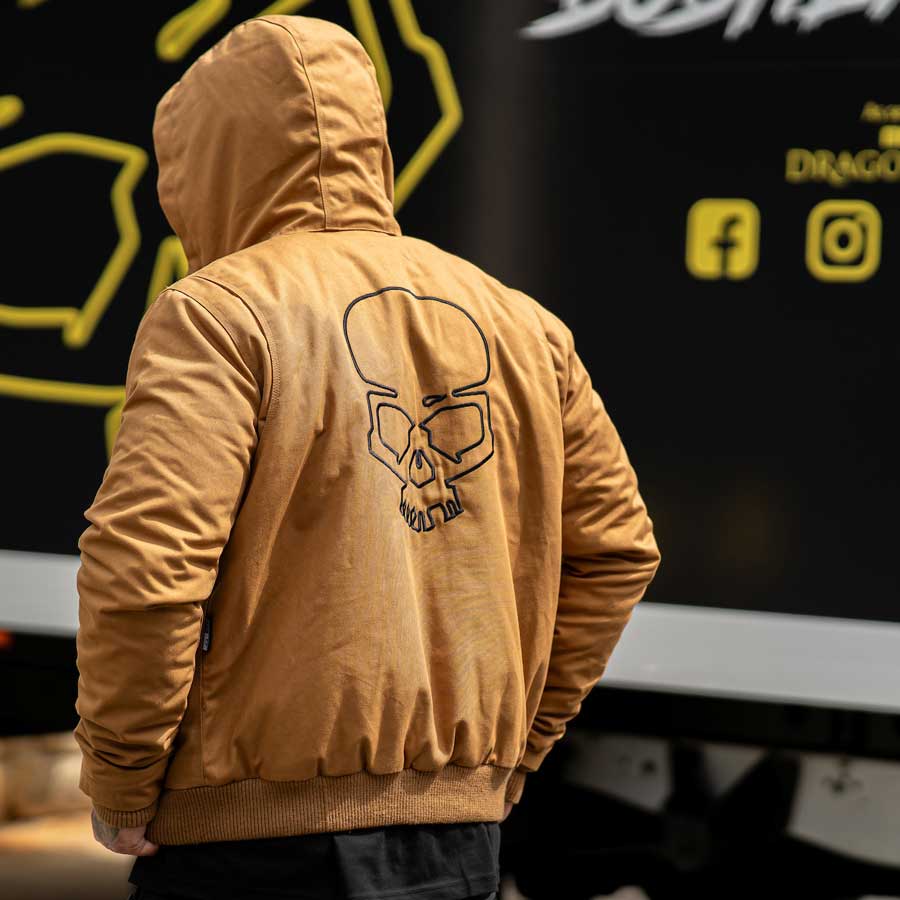 BOBHEAD Camel Casual Jacket