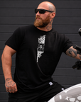 BOBHEAD Tech t-shirt Burnout black