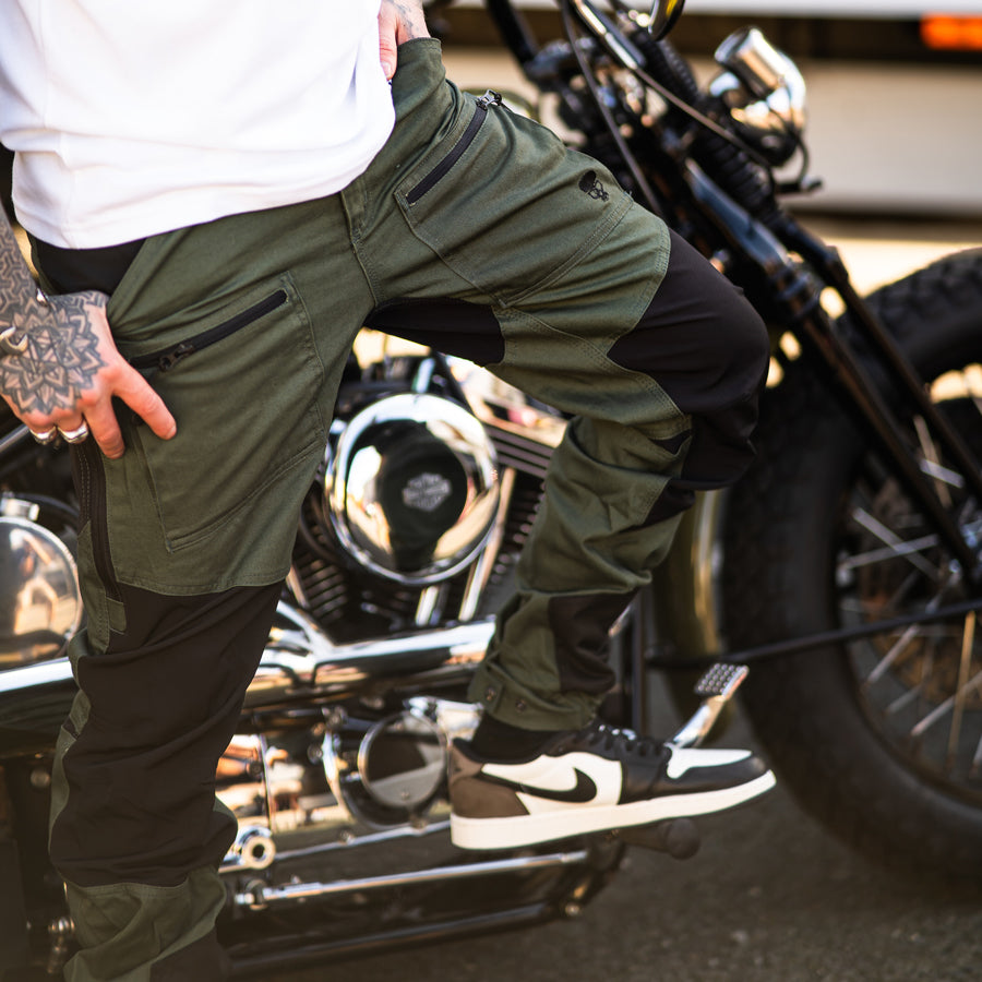 Combats BOBHEAD Casual Cargo Combats Black / Green