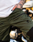 Pantalón cargo BOBHEAD Negro/Verde