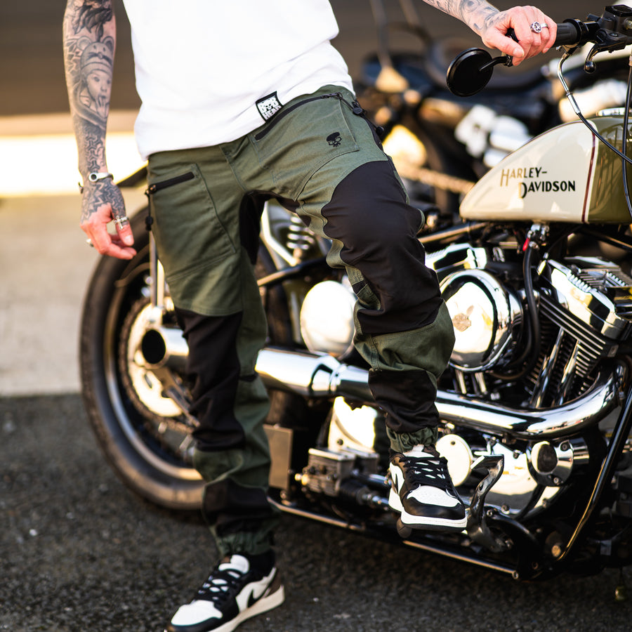 BOBHEAD Cargo Pant Blk/Green