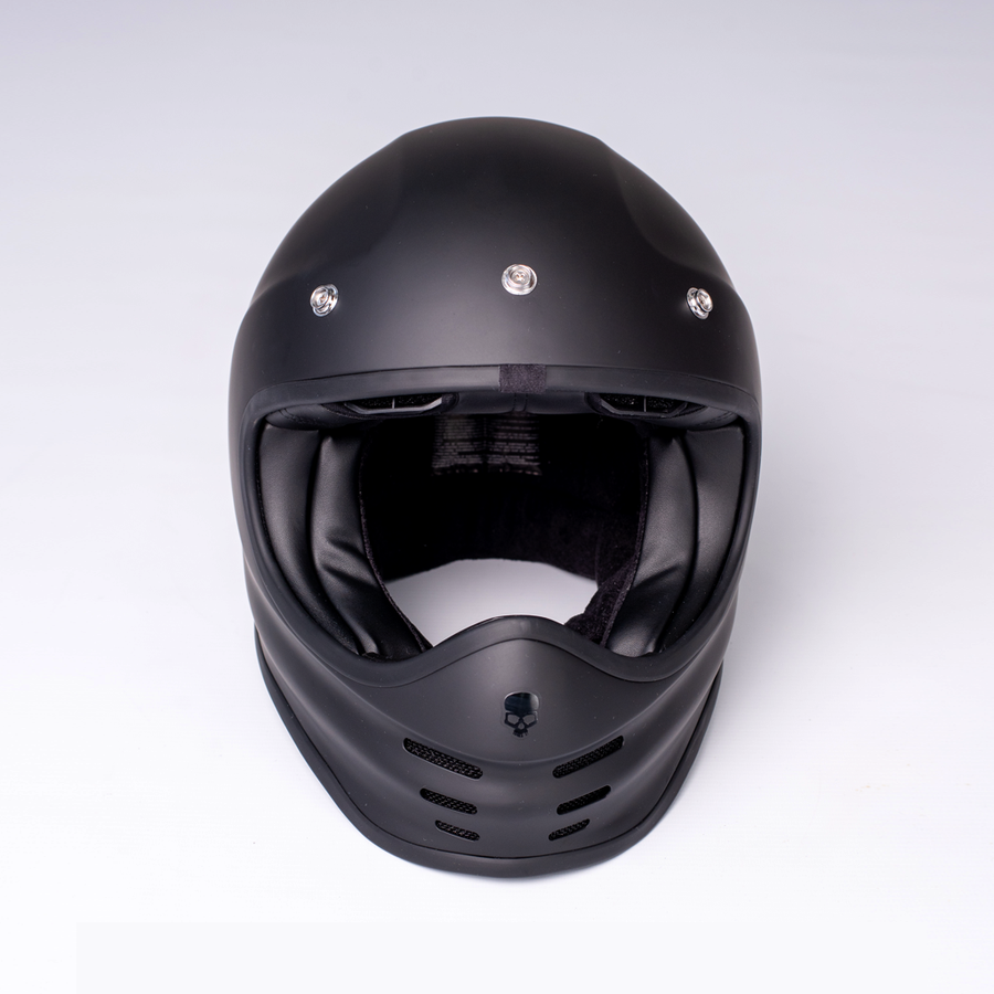 Matt black crash hot sale helmet