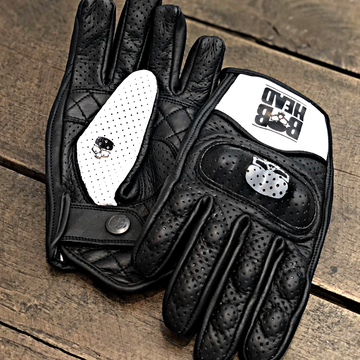 BOBHEAD Gloves Reaper White & Black